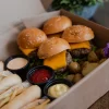 Mini hamburguesas con cremas Burguer Box