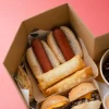 Mini hot dogs Hot Love Box