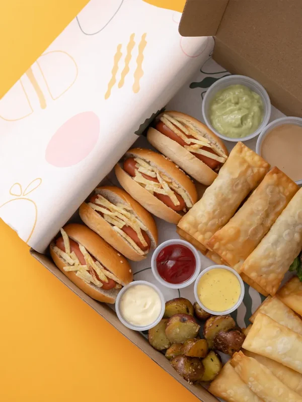 Taypa box hot dogs Taypa Box