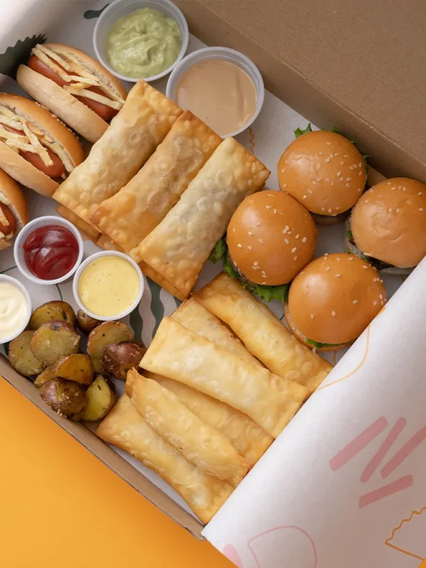 Taypa box mini hamburguesas Taypa Box