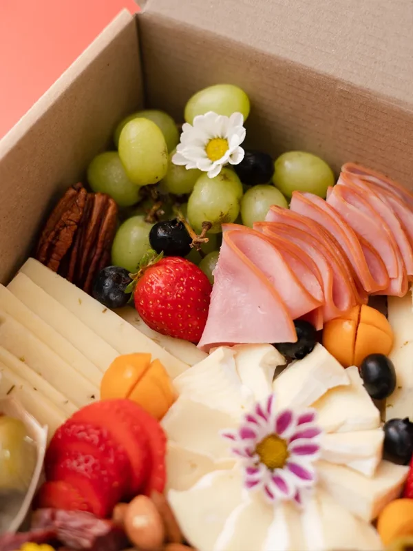 Uvas verdes y pecanas Gourmet Box