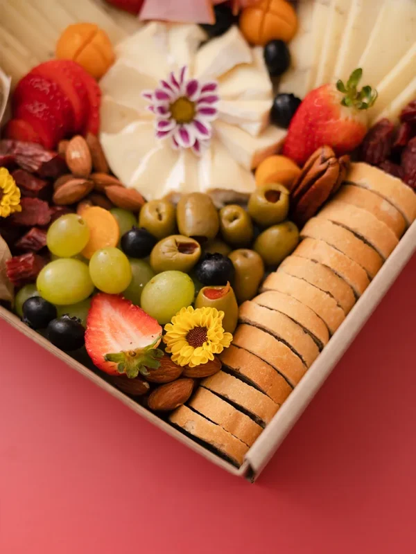Uvas y aceitunas verdes Gourmet Box