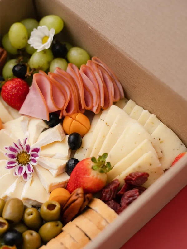 quesos y jamon Gourmet Box
